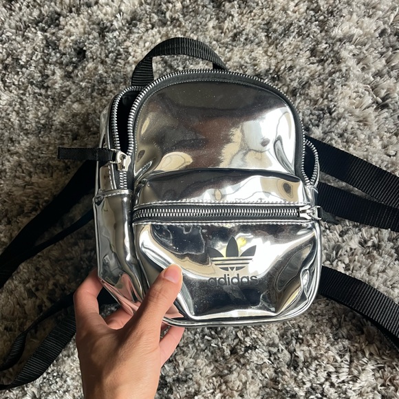 CHROME ADIDAS MINI BACKPACK - Picture 3 of 8